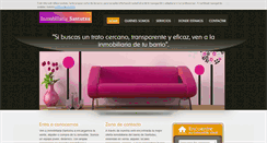Desktop Screenshot of inmobiliariasantutxu.com